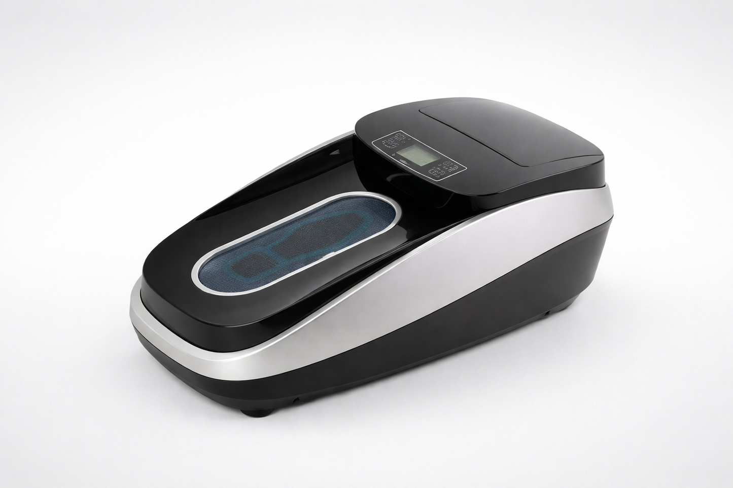 HygienStep otomatik ayakkabı kaplama makinesi gümüş model
